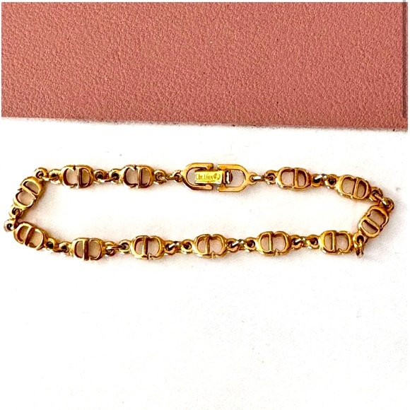 Vintage Dior CD Logo Bracelet - Picture 3 of 5